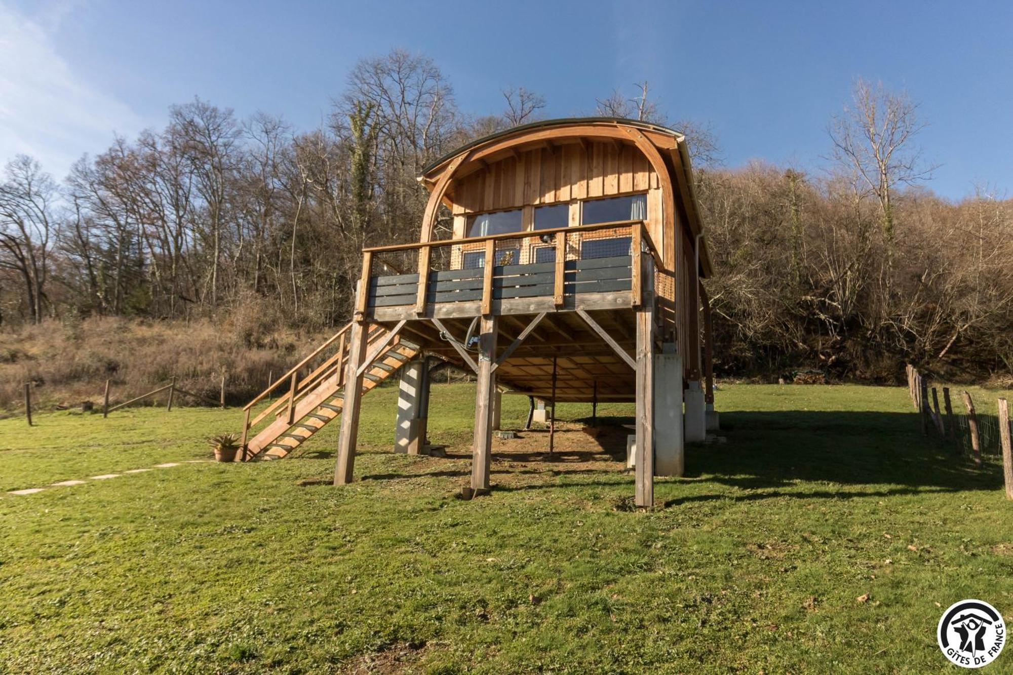 Gite Cabane Insolite Pyrenees Sauveterre-de-Comminges Exterior foto